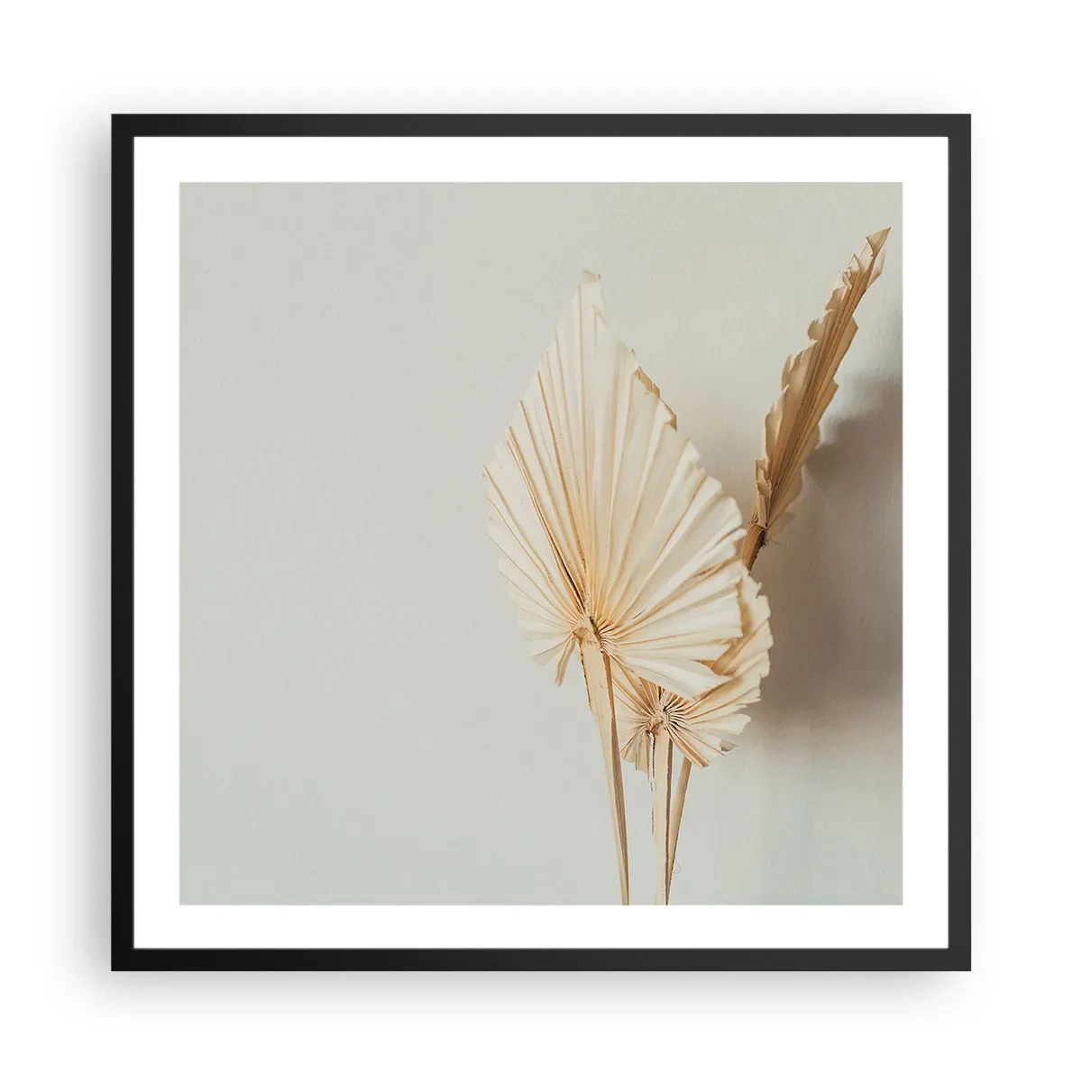 Pôster com moldura preta - Quando precisas de alívio - 60x60 cm