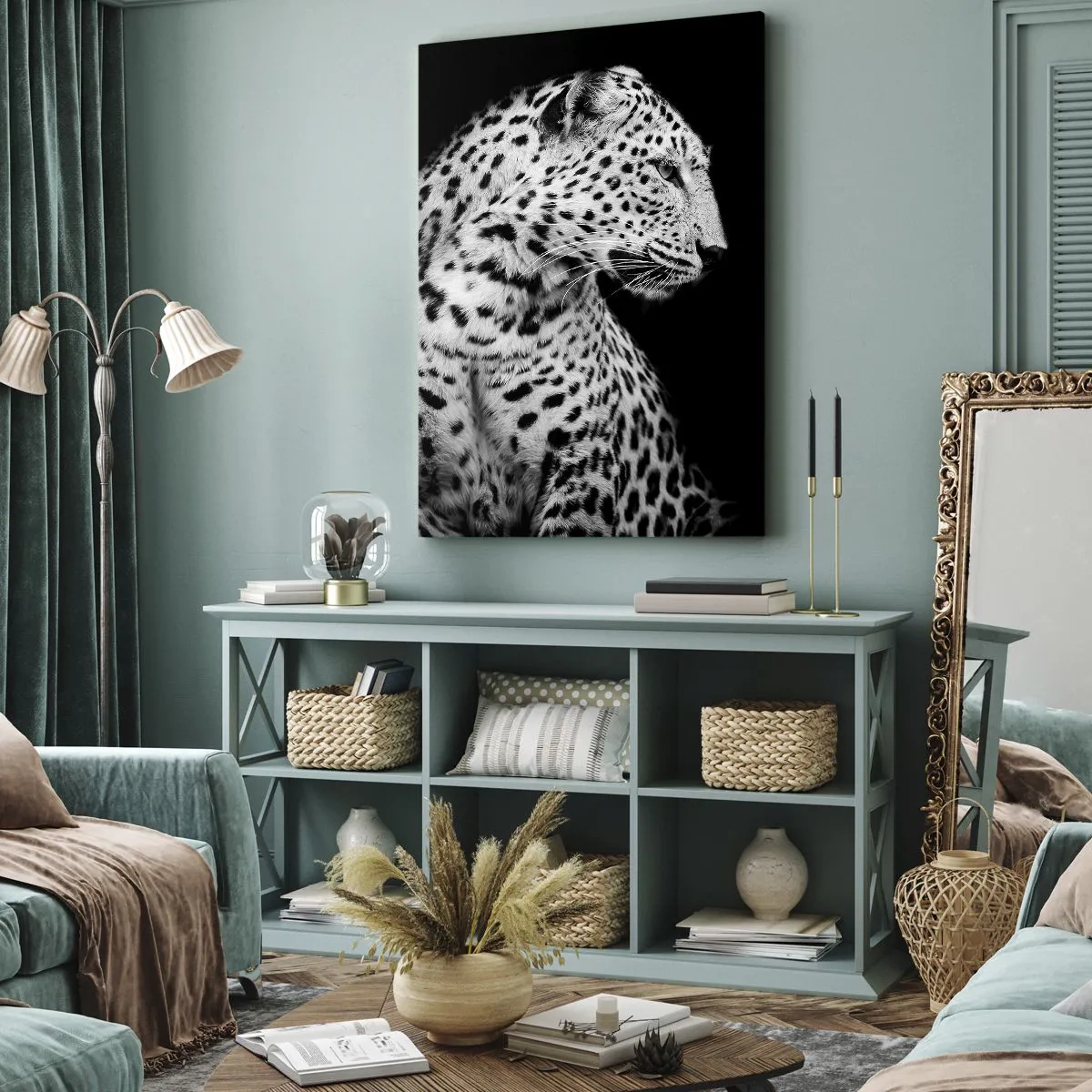 Quadro em tela - Perfil direito perfeito! - 50x70 cm