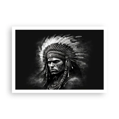 Pôster - Um líder e um guerreiro - 100x70 cm