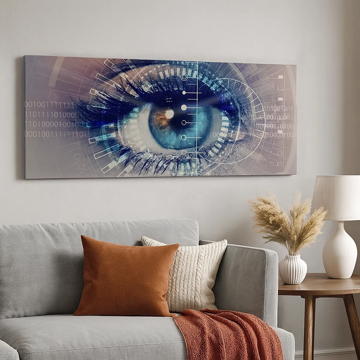 Quadro em tela - Achas que me conheces - 30x30 cm