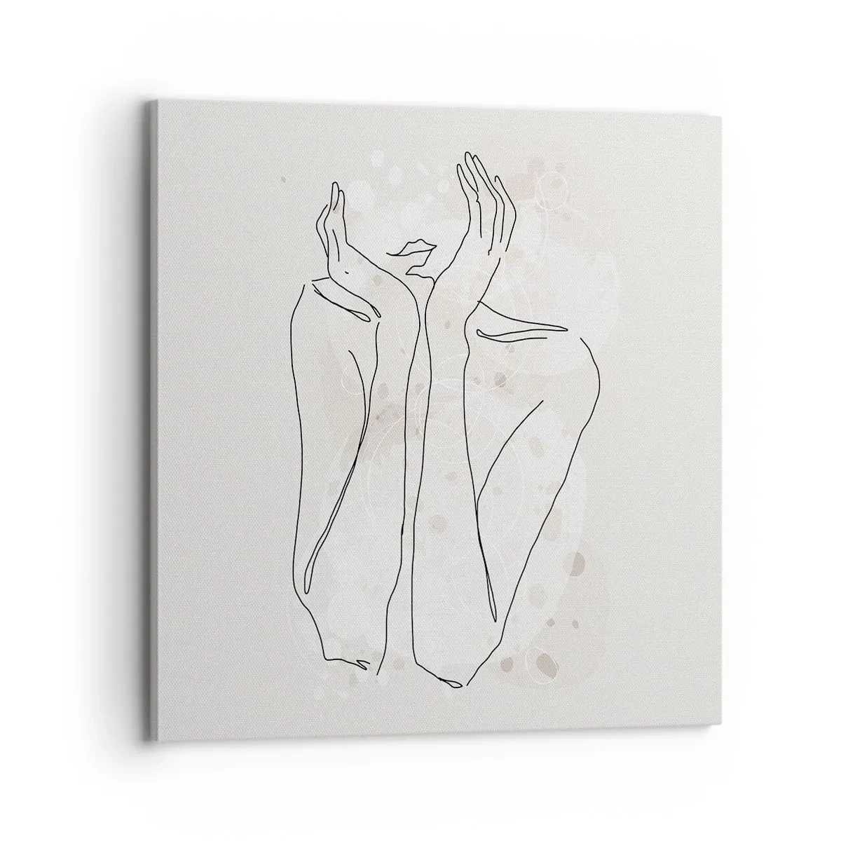 Quadro em tela - Momento de sonho - 70x70 cm