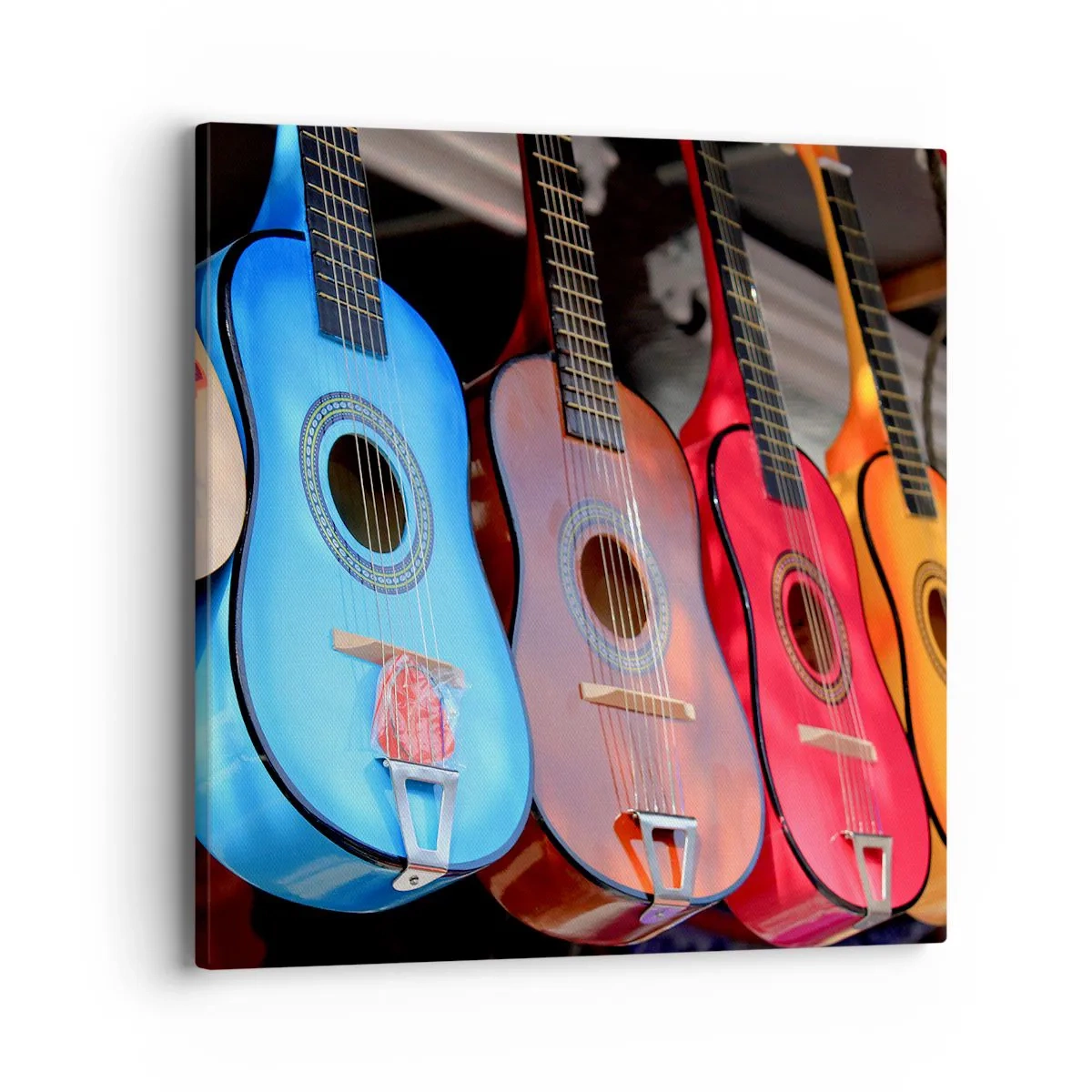 Quadro em tela - Vibrações latinas - 40x40 cm