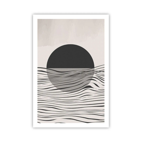 Pôster - Composição da metade - 61x91 cm