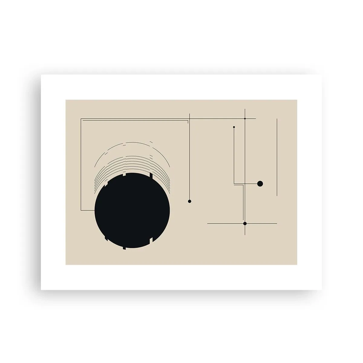 Pôster - Composição flexível e dinâmica - 40x30 cm