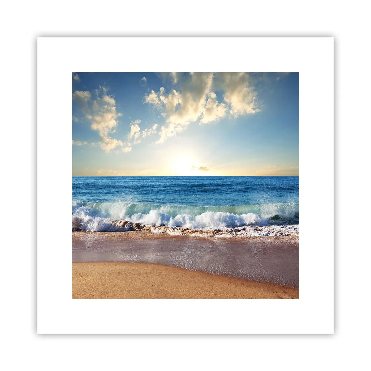 Pôster - Movimento e quietude ao mesmo tempo - 30x30 cm