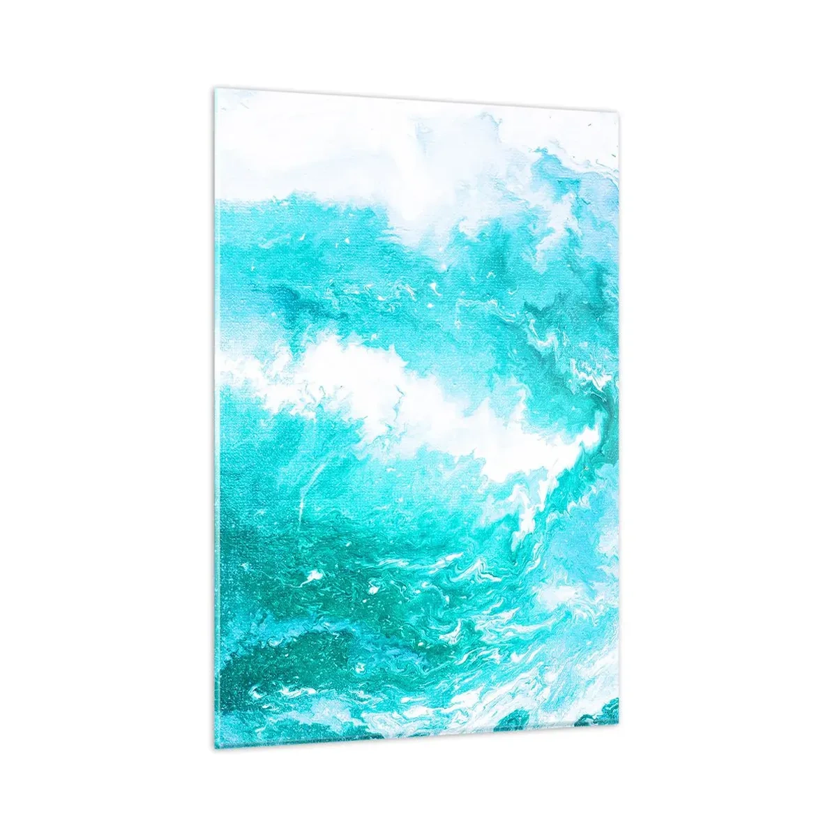 Quadro em vidro - No núcleo da água - 80x120 cm