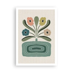 Pôster - Buquê simétrico - 70x100 cm