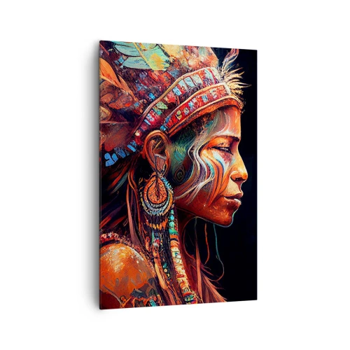 Quadro em tela - Ritual mágico - 80x120 cm