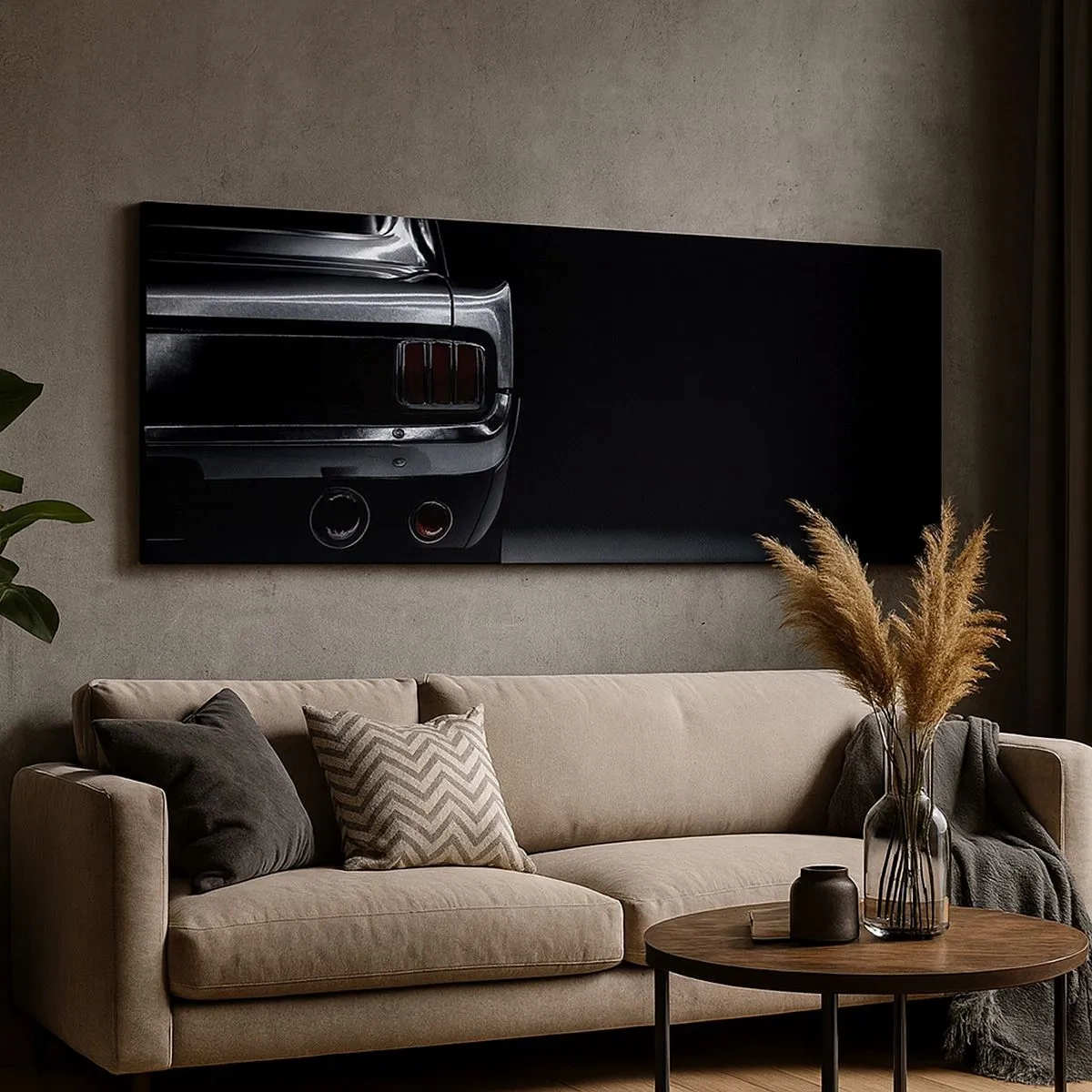 Quadro em tela - O charme do clássico - 100x40 cm