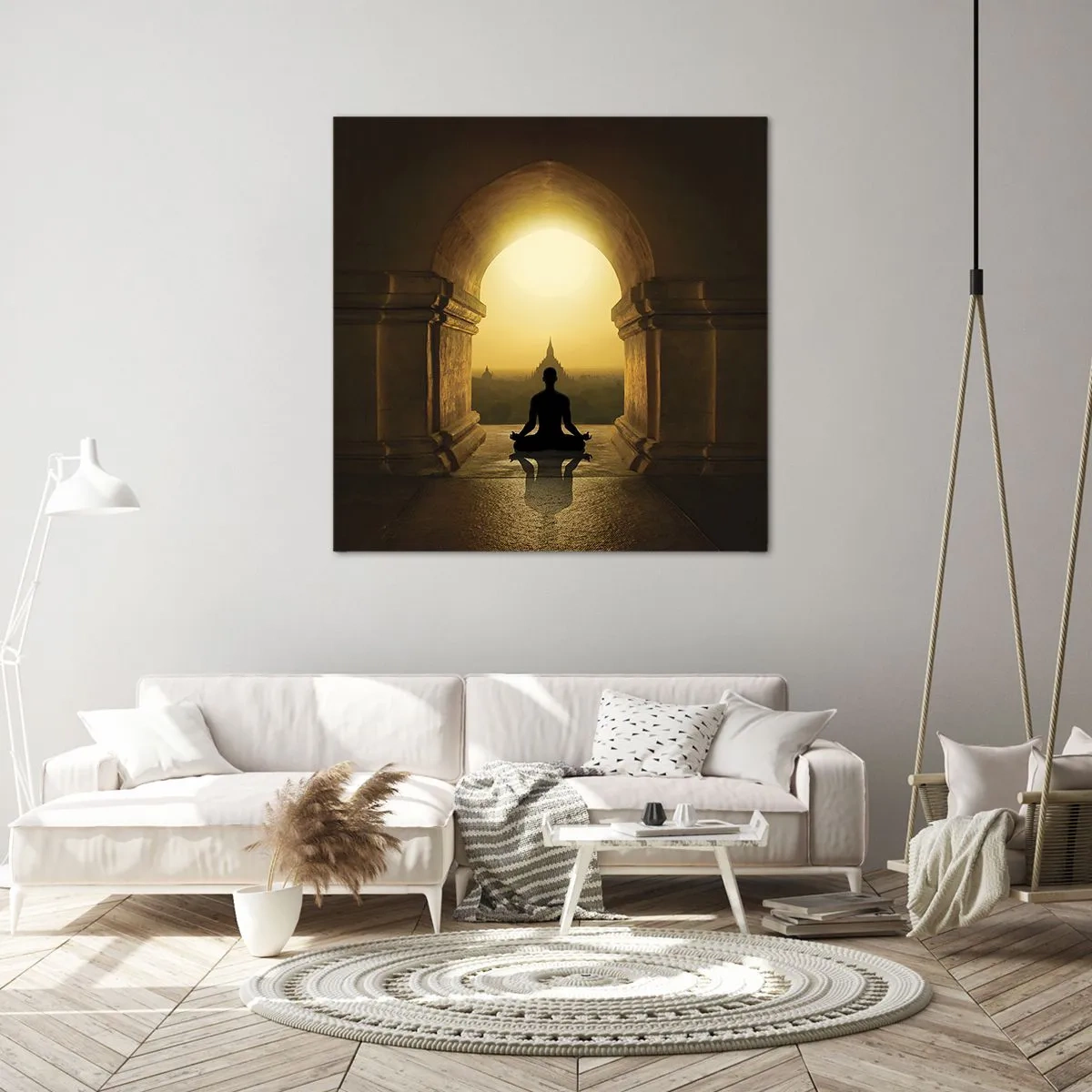 Quadro em tela - Harmonia completa - 50x50 cm