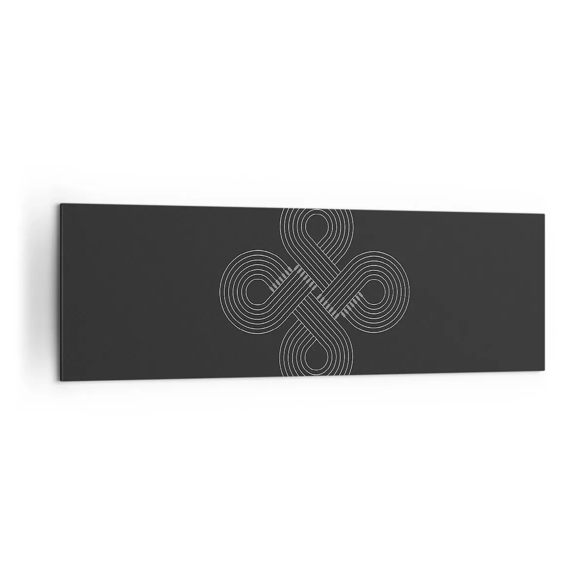 Quadro em tela - No espírito celta - 160x50 cm