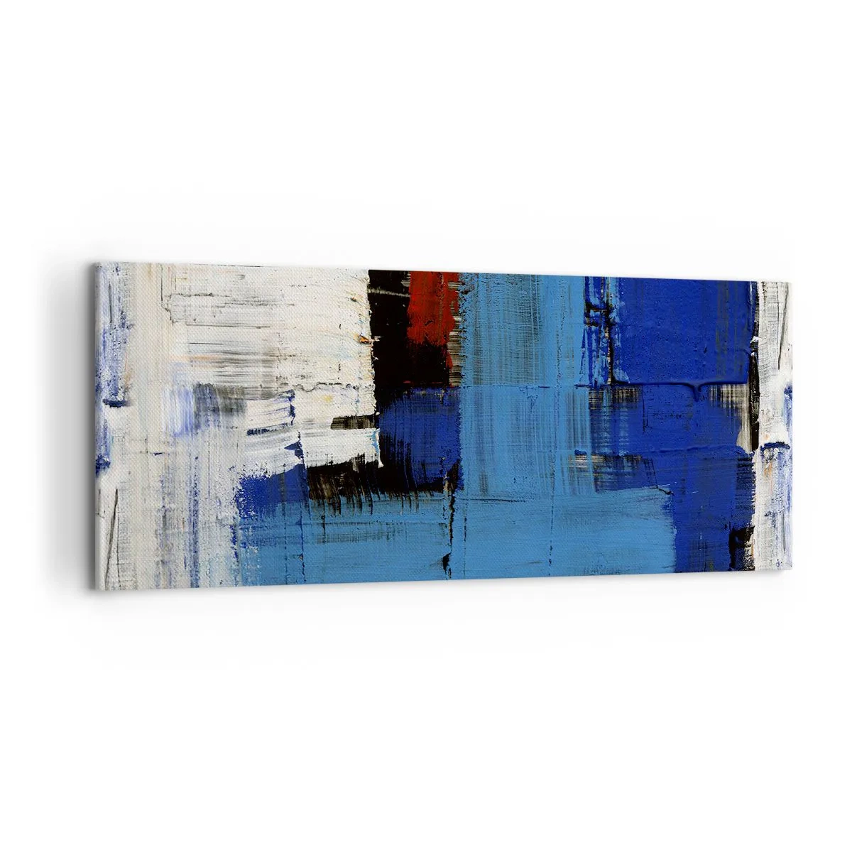 Quadro em tela - O segredo do azul - 120x50 cm