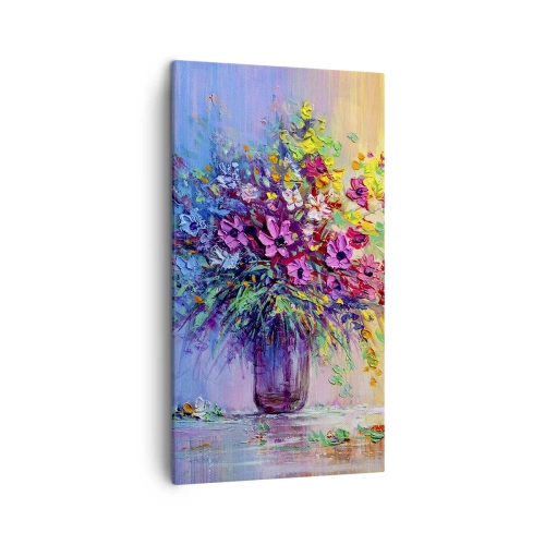 Quadro em tela - Fruto de um prado - 45x80 cm