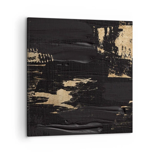 Quadro em tela - Rastro de toque - 50x50 cm