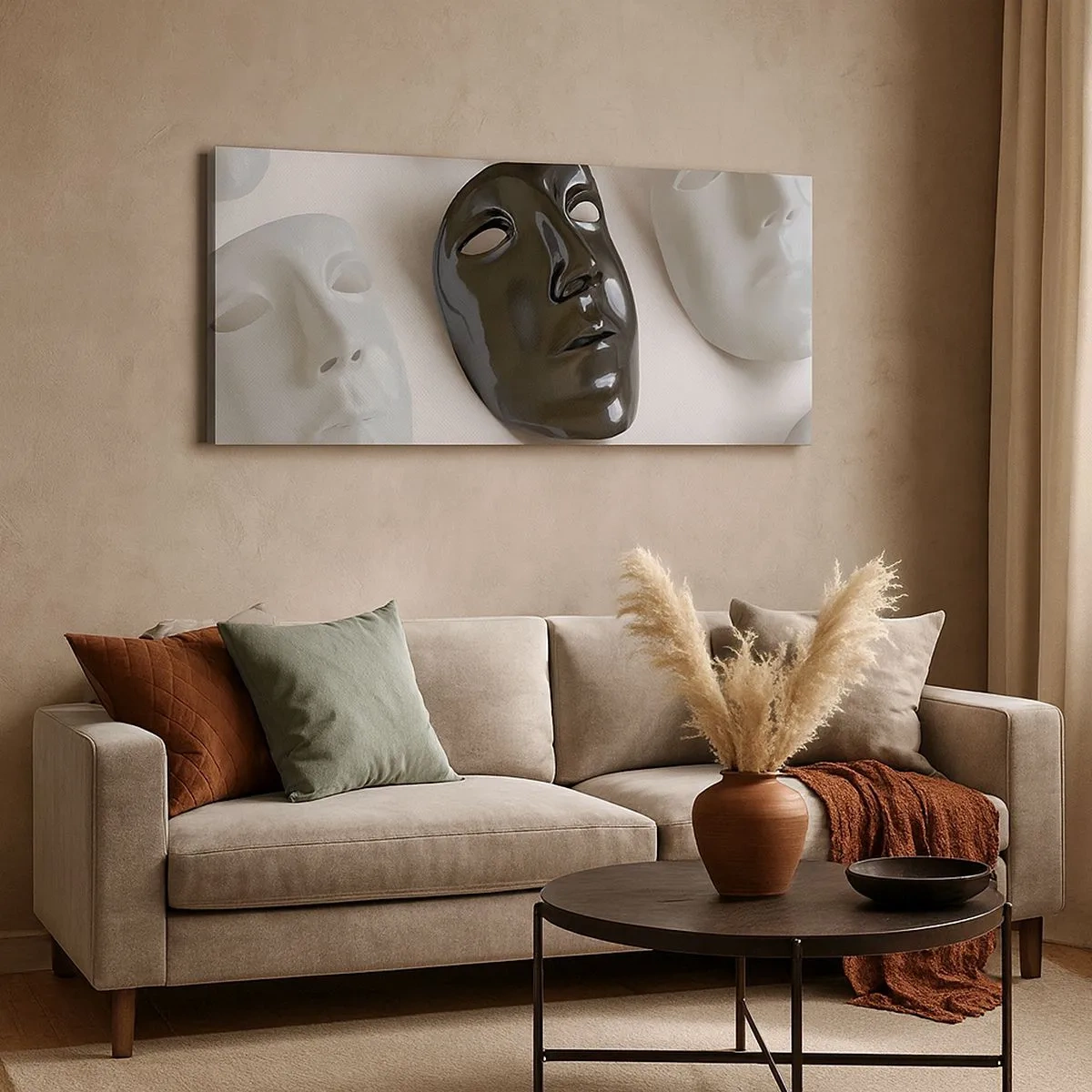 Quadro em tela - Como se destacar? - 100x40 cm