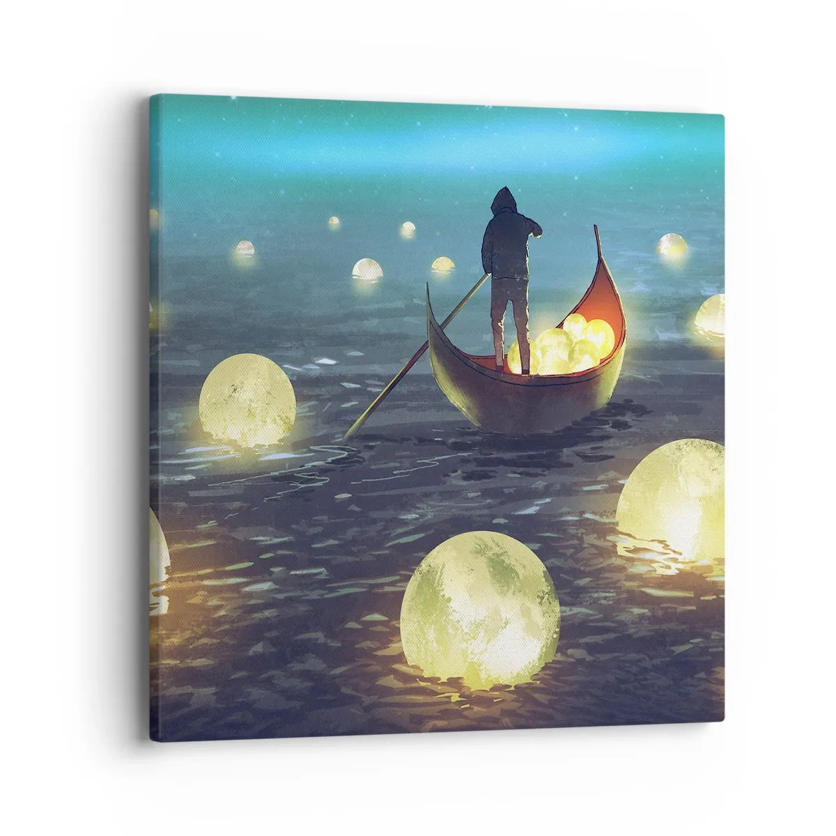 Quadro em tela - Coisas com as quais os filósofos nunca sonharam - 40x40 cm