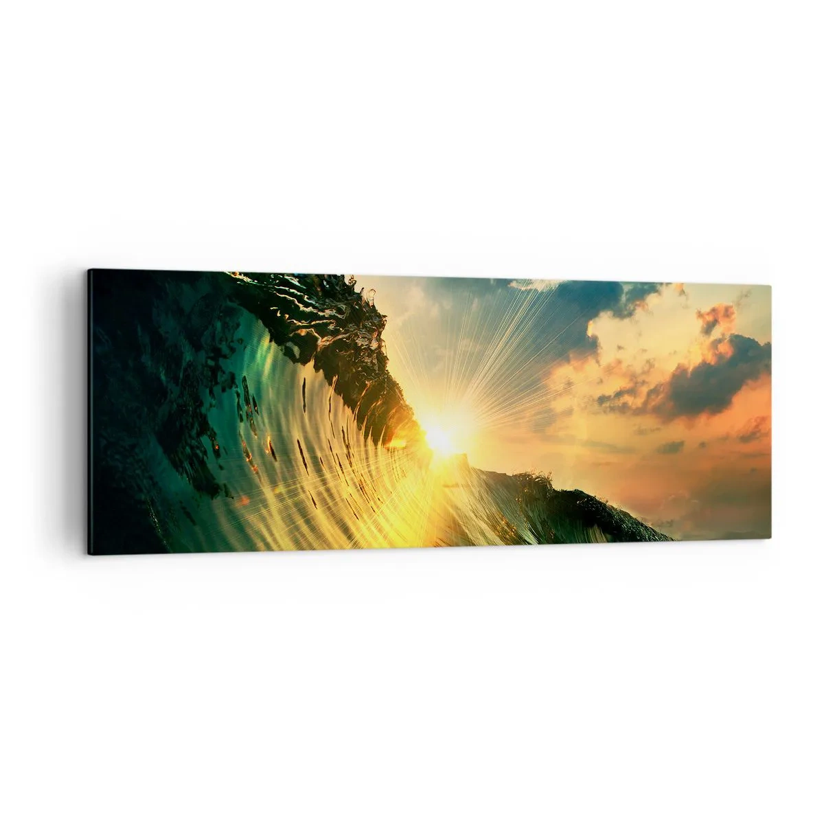 Quadro em tela - Surfer, onde está? - 140x50 cm