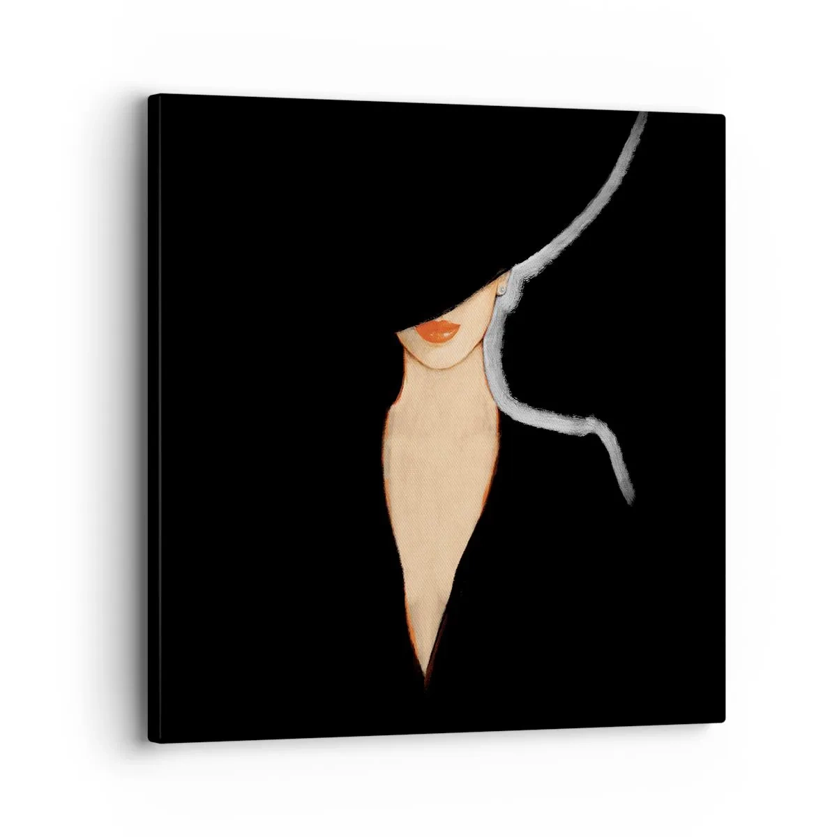 Quadro em tela - Elegância e estilo - 30x30 cm