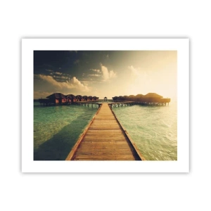 Pôster - Um convite caloroso - 50x40 cm