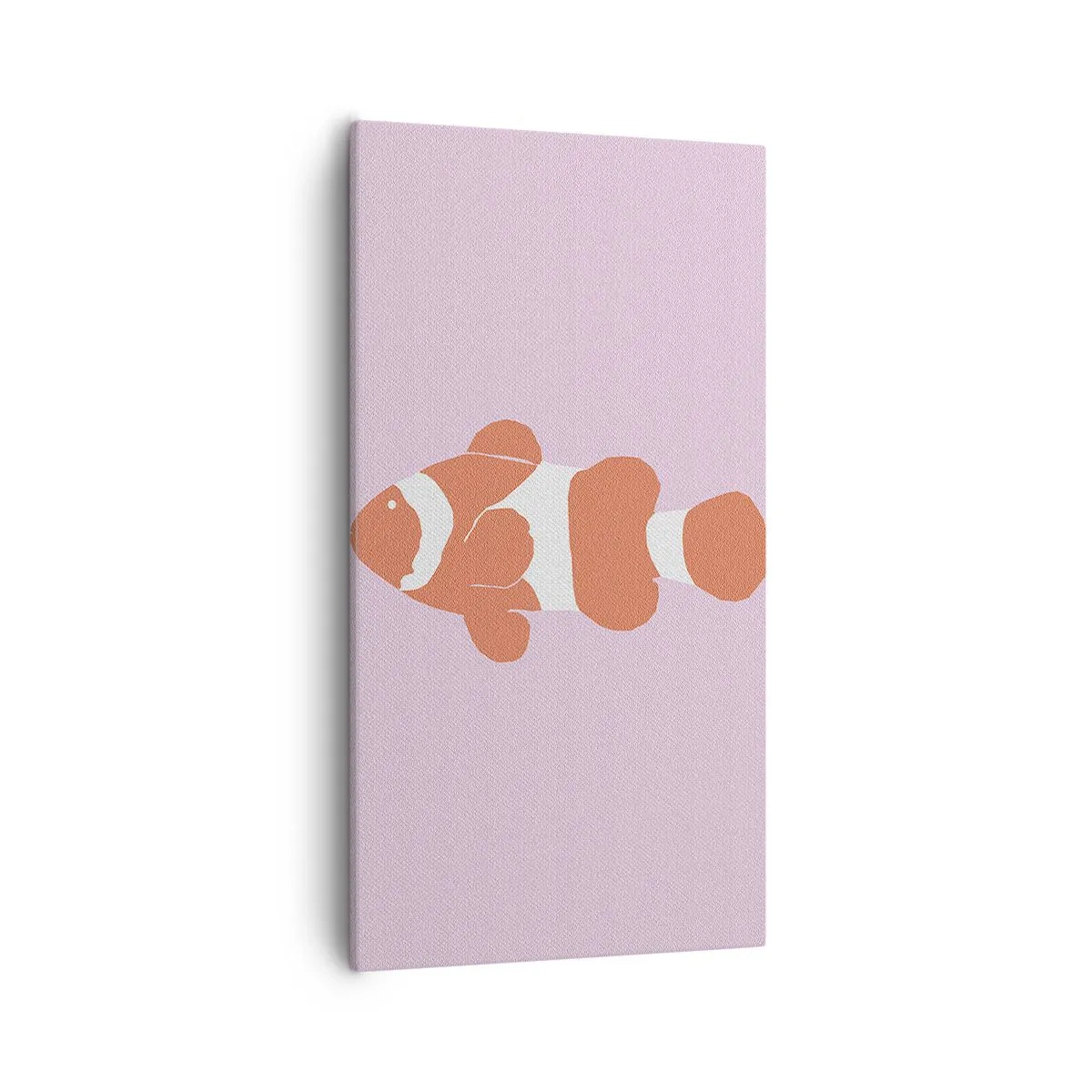 Quadro em tela - Em coral no rosto e na cauda - 55x100 cm