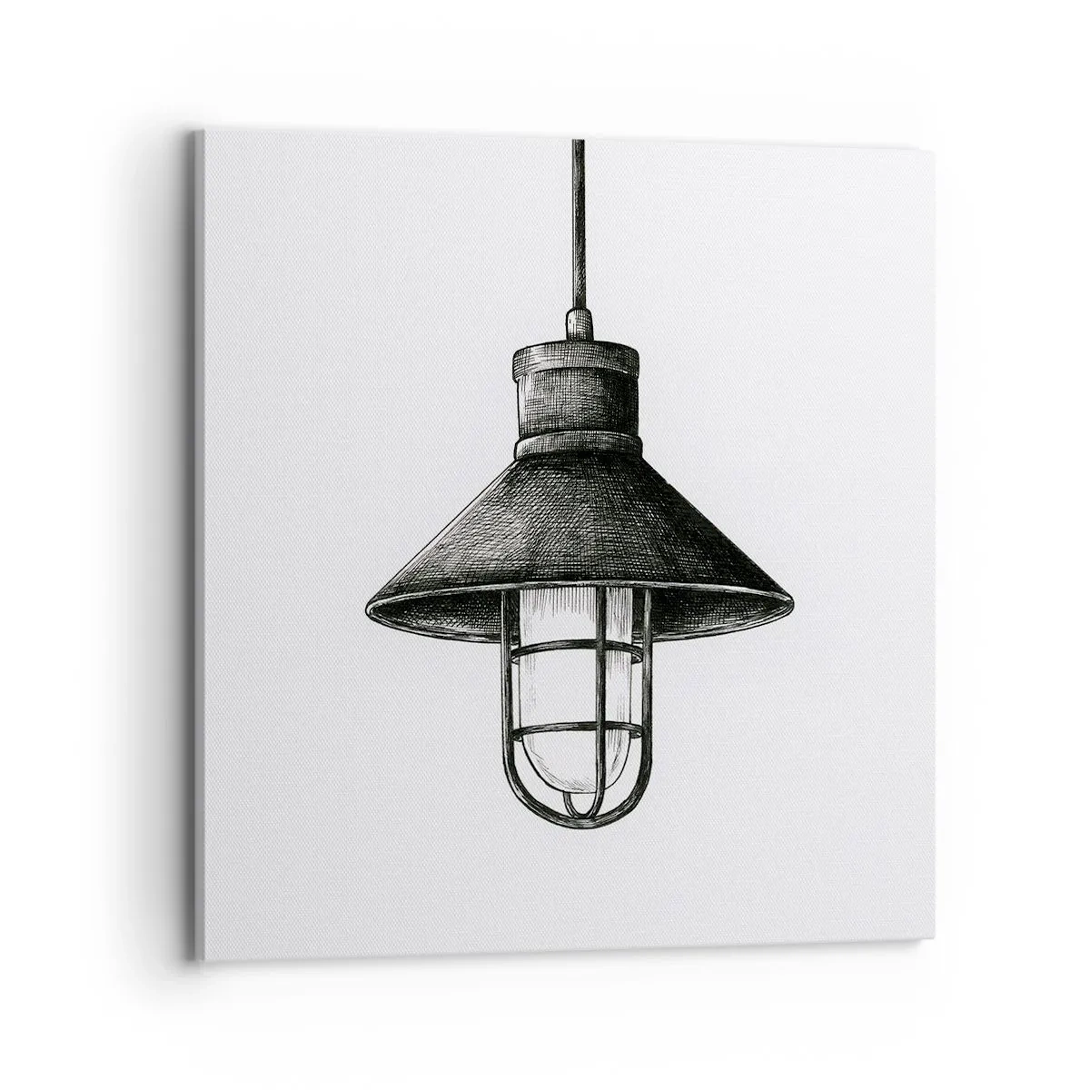 Quadro em tela - Como antigamente… - 70x70 cm