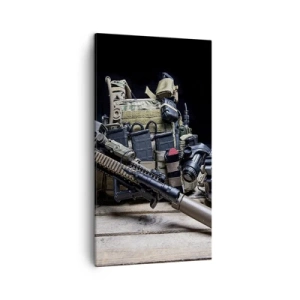 Quadro em tela - Descanse! - 45x80 cm