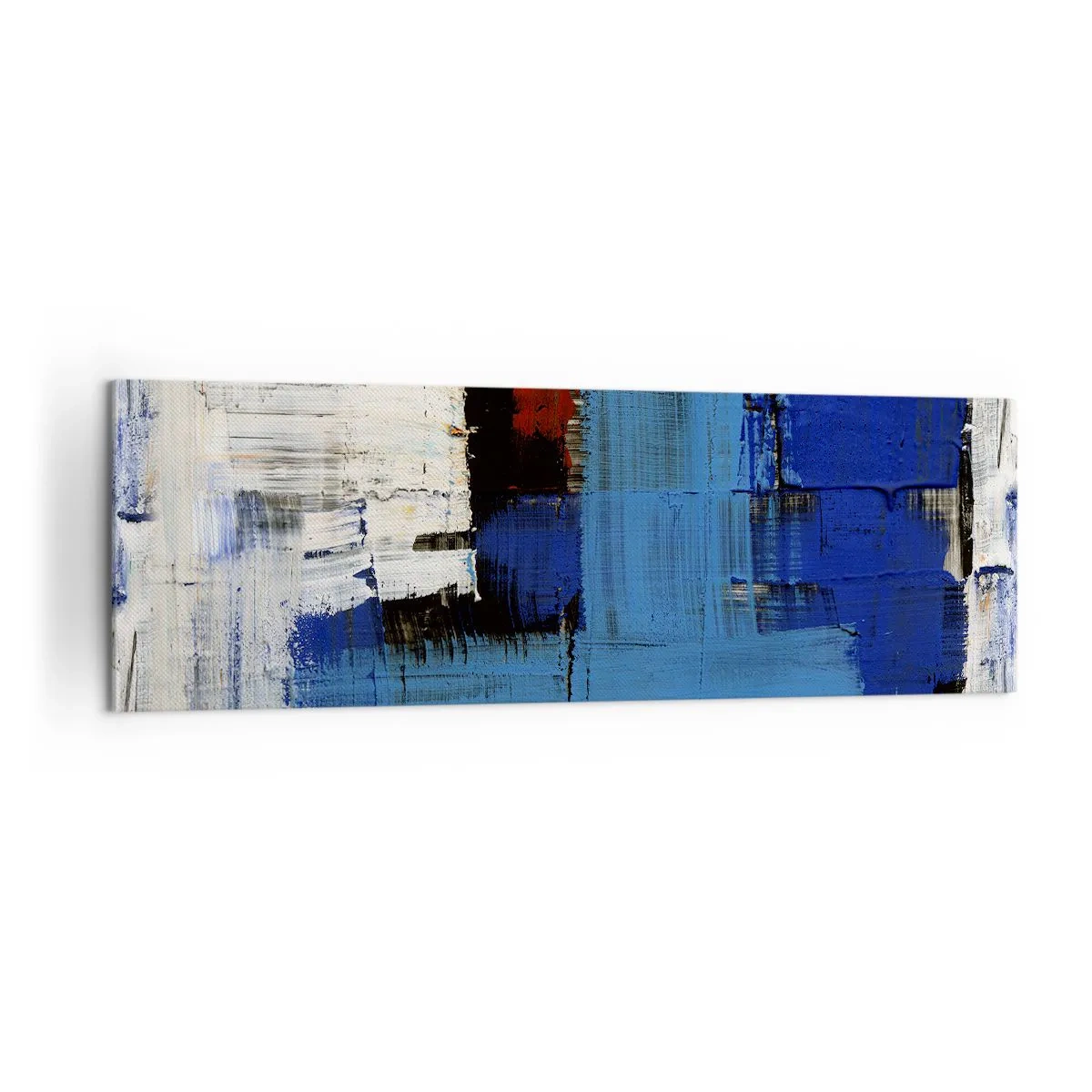 Quadro em tela - O segredo do azul - 160x50 cm