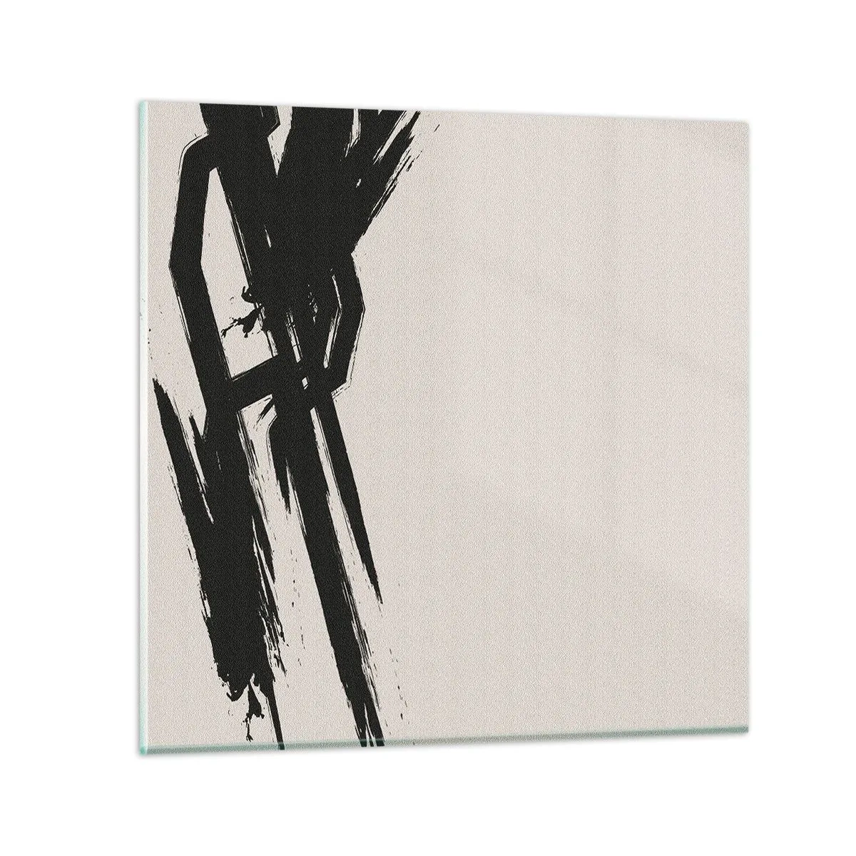 Quadro em vidro - Corrida imparável - 60x60 cm