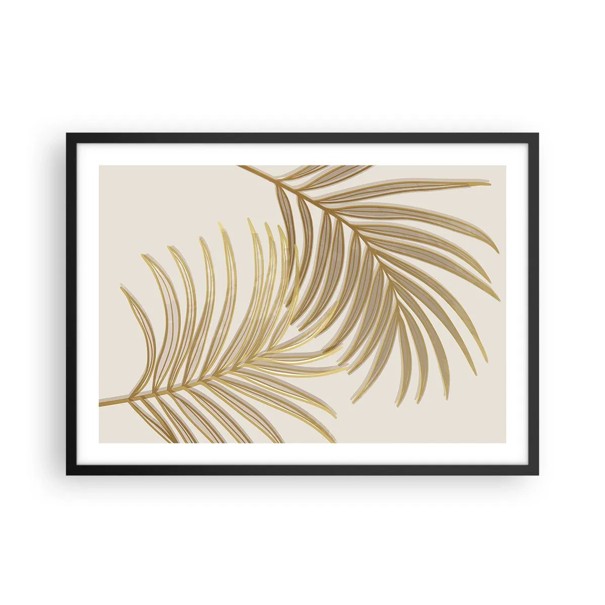 Pôster com moldura preta - Palma de Ouro! - 70x50 cm