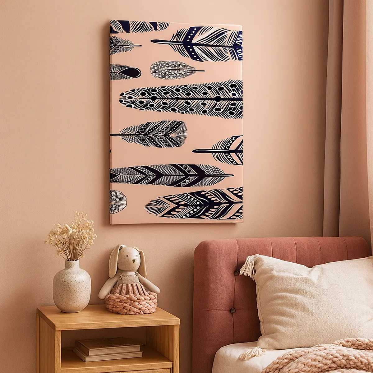 Quadro em tela - Colecção Indiana - 50x70 cm