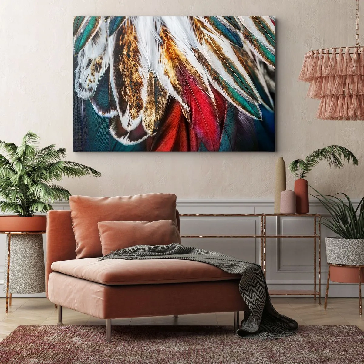 Quadro em tela - Segredos de vôo - 100x70 cm