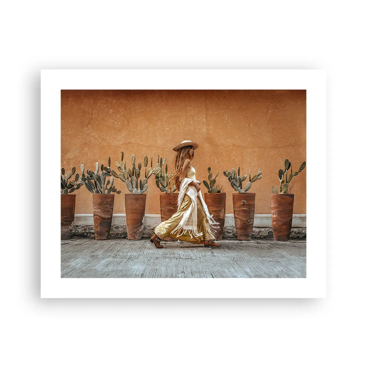 Pôster - Estilo hippie - 50x40 cm