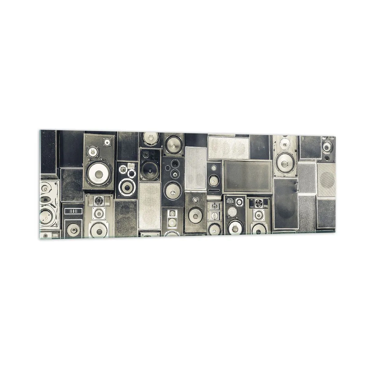 Quadro em vidro - Está tudo bem - 160x50 cm