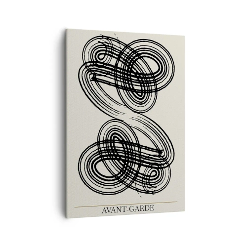 Quadro em tela - Saiu espontaneamente - 50x70 cm