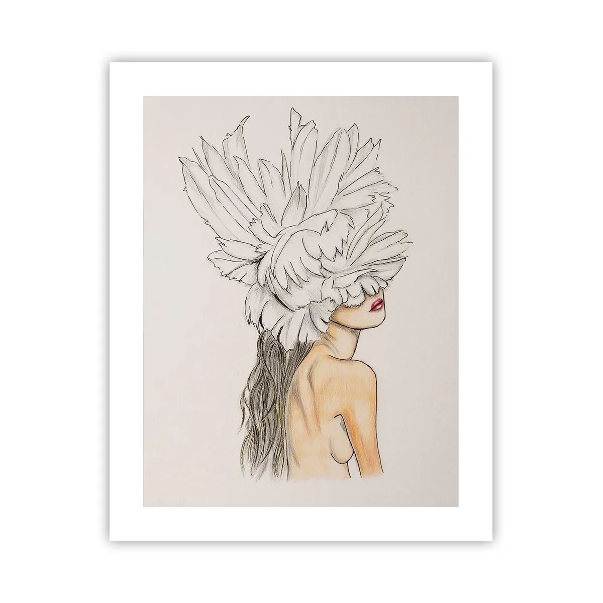 Pôster - Beleza coroada - 40x50 cm