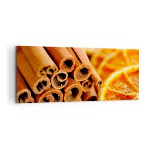 Quadro em tela - Sente o cheiro? - 100x40 cm