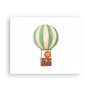 Pôster - As viagens de Leon - 50x40 cm