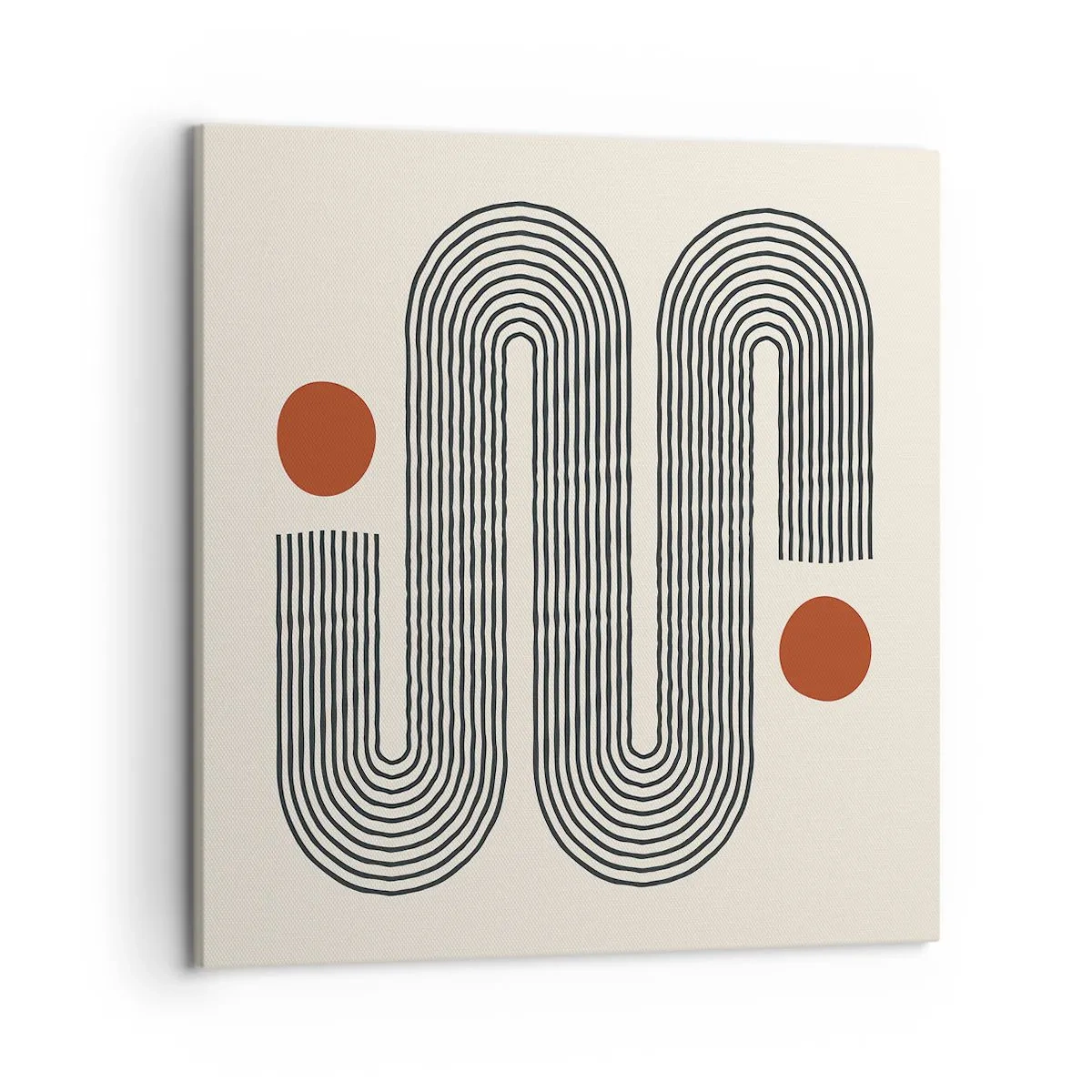 Quadro em tela - Do início ao fim - 50x50 cm