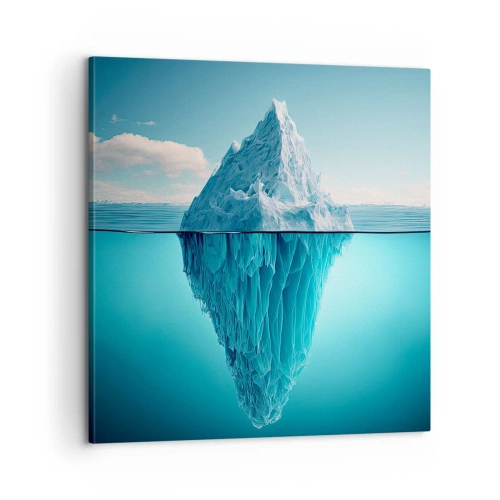 Quadro em tela - Rainha do Gelo - 60x60 cm