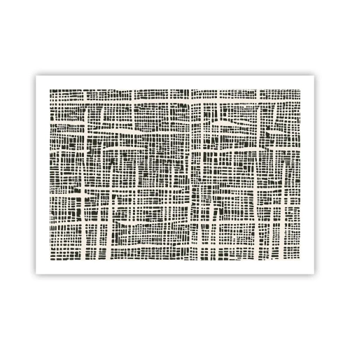 Pôster - Uma composição tecida - 70x50 cm