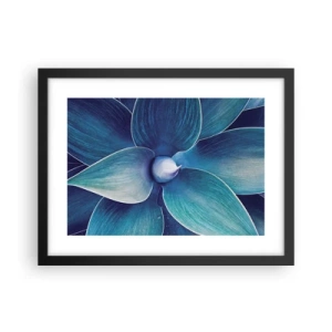 Pôster com moldura preta - O azul do céu - 40x30 cm