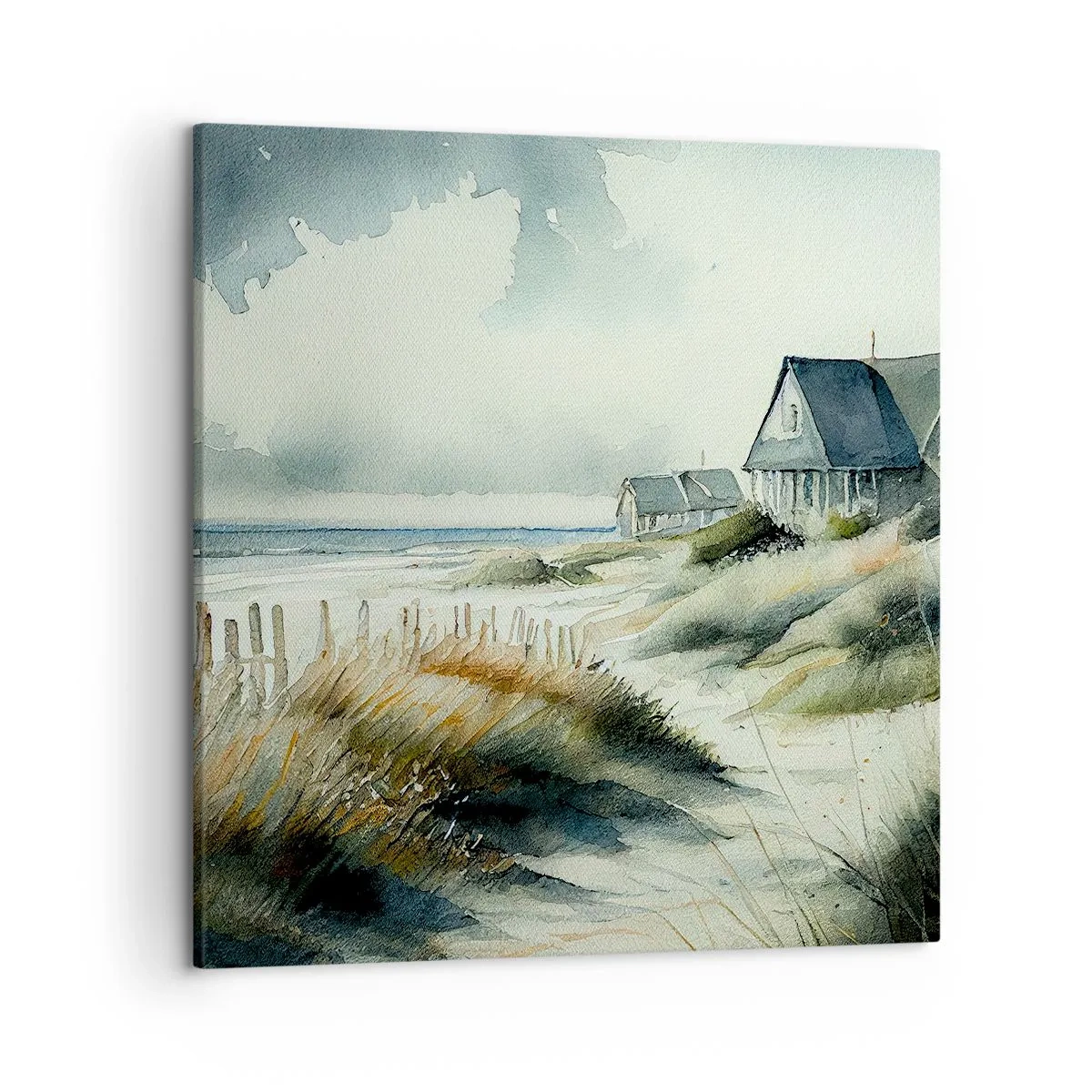 Quadro em tela - Longe da agitação - 50x50 cm