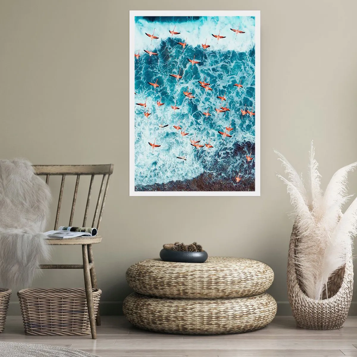 Pôster - Desfile à beira-mar - 40x50 cm