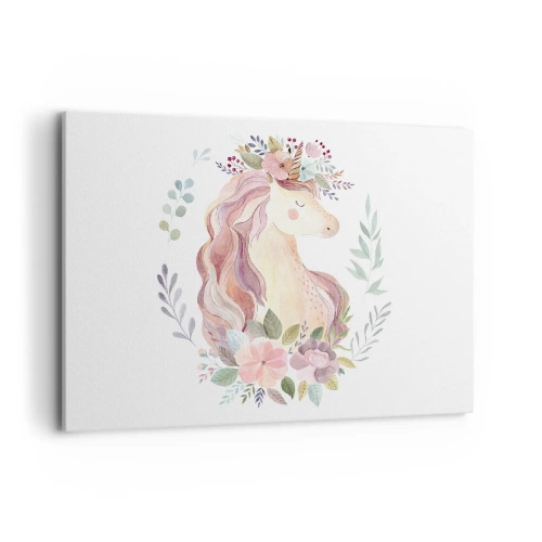 Quadro em tela - Um convite ao mundo dos contos de fadas - 100x70 cm