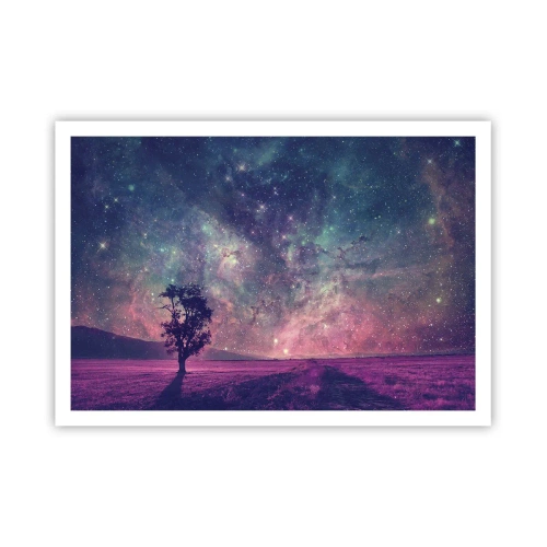 Pôster - Sob o céu mágico - 100x70 cm