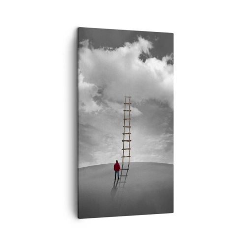 Quadro em tela - Tudo é possível - 45x80 cm