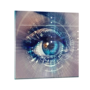 Quadro em vidro - Achas que me conheces - 30x30 cm