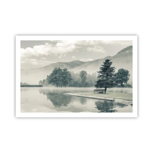 Pôster - O lago ainda está a dormir - 91x61 cm