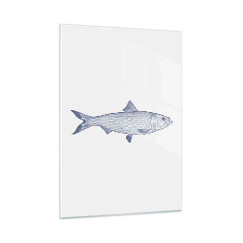 Quadro em vidro - Saudações dos mares do norte - 50x70 cm