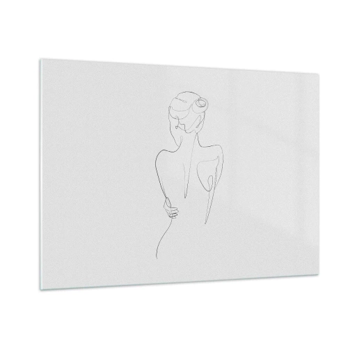 Quadro em vidro - Música corporal - 100x70 cm